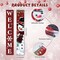 2 Pcs Christmas Snowman Welcome Banner Decoration - 71"L x 12"W